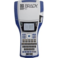 Brady Portable Label Printer, Creating Multi-Line Labels, QWERTY keyboard, BMP41 Serie