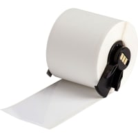 Brady Label 2 in W x 50 ft L Vinyl White Roll of 50 Feet