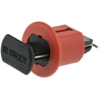 Brady Mini Circuit Breaker Lockout, Pin Out Standard, for Shackles Up to 9/32in Dia