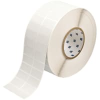 Brady Thermal Transfer Metallized Polyester Label 0.75"H x 1.5"W Roll of 10000 Labels