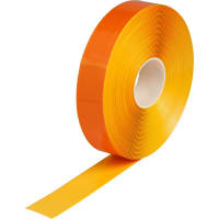 Brady Max Solid Color Vinyl Floor Tape, 2"W X100'L, Yellow