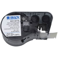 Brady MSERIES B427 YLW 1.0"X1.5"X0.5" 180EA 1"CART