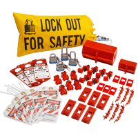 Brady Electrical Starter Kit, Lock Electric Equipment, Lockout Series