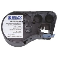 Brady Heat Shrink Cable Marker Sleeve Wire Marking, For Use With BMP51 Label Printer