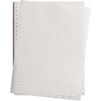 Brady DATAB Dot Matrix Printable Lables, .75 IN X .25 in