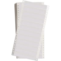 Brady DATAB Dot Matrix Printable Lables, .30 IN X .937 in