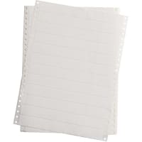 Brady DATAB Dot Matrix Printable Lables, .50 IN X .937 in