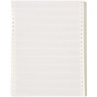 Brady DATAB Dot Matrix Printable Lables, .80 IN X .937 in