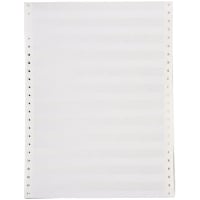 Brady DATAB Dot Matrix Printable Lables, .50 IN X .937 in