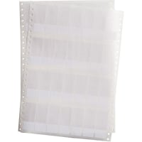 Brady DATAB Dot Matrix Printable Lables, 1.00 IN X 2.5 in