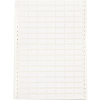 Brady DATAB Dot Matrix Printable Lables, 1.00 IN X .50 in