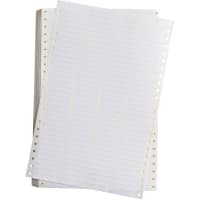 Brady DATAB Dot Matrix Printable Lables, 1.50 IN X .25 in