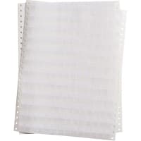 Brady DATAB Dot Matrix Printable Lables, .50 IN X .75 in