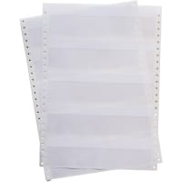 Brady DATAB Dot Matrix Printable Lables, 2.00 IN X 1.437 in