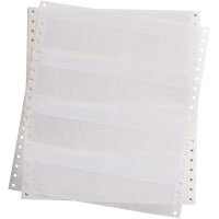 Brady DATAB Dot Matrix Printable Lables, 2.00 IN X 2.25 in