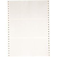 Brady DATAB Dot Matrix Printable Lables, 1.00 IN X 3.75 in