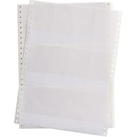 Brady DATAB Dot Matrix Printable Lables, 2.00 IN X 3.75 in