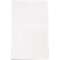 Brady DATAB Dot Matrix Printable Lables, 2.00 IN X 3.75 in