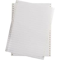 Brady DATAB Dot Matrix Printable Lables, .50 IN X .437 in