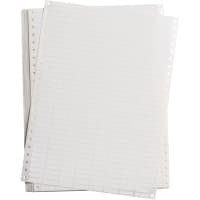 Brady DATAB Dot Matrix Printable Lables, .90 IN X .25 in