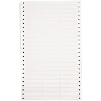 Brady DATAB Dot Matrix Printable Lables, 2.00 IN X .375 in