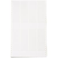 Brady DATAB Dot Matrix Printable Lables, .50 IN X .750 in