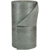 Brady MRO Plus Absorbent Roll, roll of 150 ft, 24 in W x 150 ft L, Gray