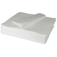 Brady Oil Absorbent Pad, bale of 50 pads, 33 in W x 39 in L, 73 gal, White