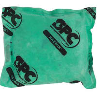 Brady Hazwik Chemical Pillow, 15.4 gal, 9 in W x 9 in L, Green