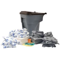 Brady Mixed Application 65 gal Spill Kit, 65 gal, 42 in H x 31 in Dia