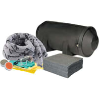 Brady Poly-Edge Mountable Spill Kit, 35 in H x 16 in W x 16 in D, 20 gal, Black