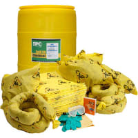 Brady BrightSorb High Visibility 50 gal Spill Kit, 38 gal, 37 in H x 24 in Dia