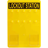 Brady Ten Lock Station Board