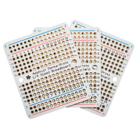 Adafruit Industries Adafruit Perma-Proto Quarter-sized Breadboard PCB - 3 Pack!