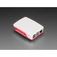 Adafruit Industries Official Raspberry Pi Foundation Raspberry Pi 4 Case - Red White