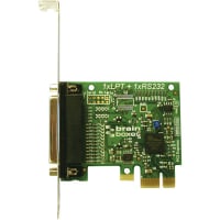 Brainboxes PCI Express Serial Card, PCIe 1 x LPT Printer Port