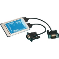 Brainboxes PCMCIA Card Type II, PCMCIA 2 x RS232 Rugged 1M Baud