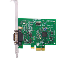 Brainboxes Brainboxes 1 Port RS422, RS485 PCI Express Serial Board, 921.6kbit/s