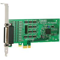 Brainboxes Brainboxes 4 Port RS422, RS485 PCI Express Serial Board, 921.6kbit/s