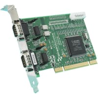 Brainboxes Serial Card, 3.3/5.0V Powered, uPCI, 2 x RS232, POS, 1A