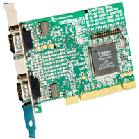 Brainboxes Serial Card, 3.3/5.0V, uPCI, 2 x RS232