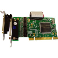 Brainboxes Serial Card, 3.3/5.0V, LP uPCI, 4 x RS232, + LPT Printer Port