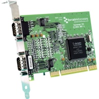 Brainboxes Serial Card, 3.3/5.0V, uPCI 2 x RS232 1M Baud