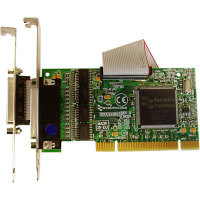 Brainboxes Serial Card, 3.3/5.0V, uPCI 4 x RS232 + LPT Printer Port