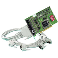 Brainboxes Serial Card, 3.3/5.0V, uPCI 4 x RS422/485 1M Baud Opto Isolated