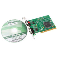 Brainboxes Brainboxes 2 Port RS232 PCI Serial Board, 115.2kbit/s