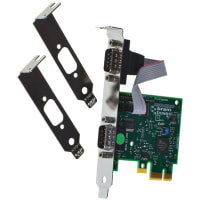 Brainboxes PCI Express 1 Port or 2 Port RS 232 - Full Height or Low Profile