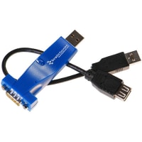 Brainboxes Adapter;USB to Serial;USB 1 Port RS422/485; 1 M Baud;DB9 Connector;9 Pin