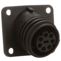 Bulgin Connector Socket 7 Screw Terminal 32 A 430 VAC/VDC 10 Milliohms (Max.)