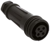 Bulgin Cable Connector In-Line 4 Socket 6 to 8 mm Dia In-Line Flex Screw 600